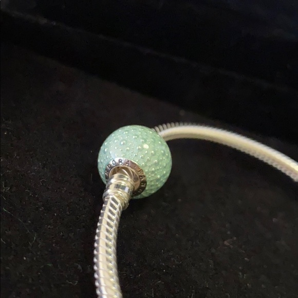 Pandora Sterling Silver Bracelet with 2 charms - Picture 4 of 4